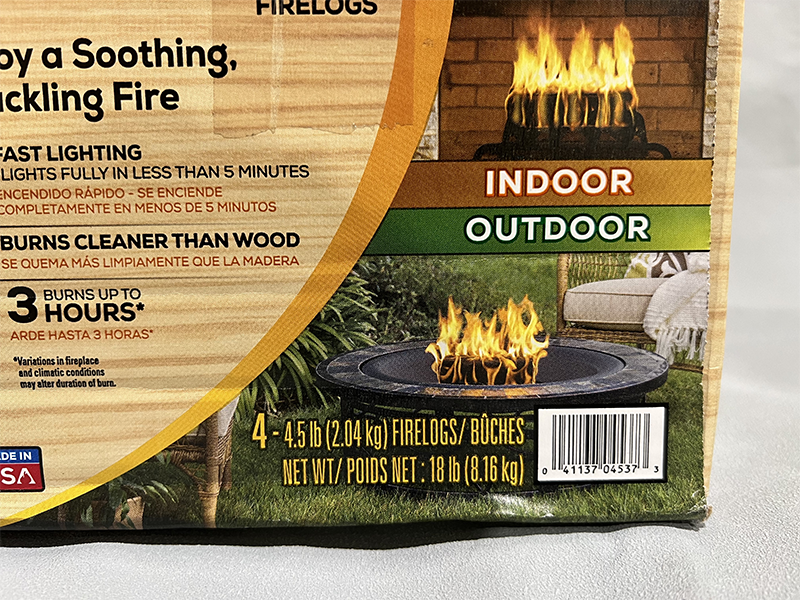 Duraflame Crackleflame 4.5-lb Fire Log (4-Pack)