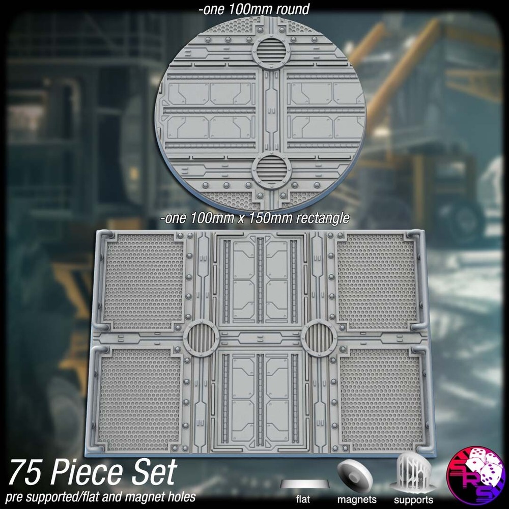 Tech bases Legion Terrain Scenery Tabletop Miniatures 28mm