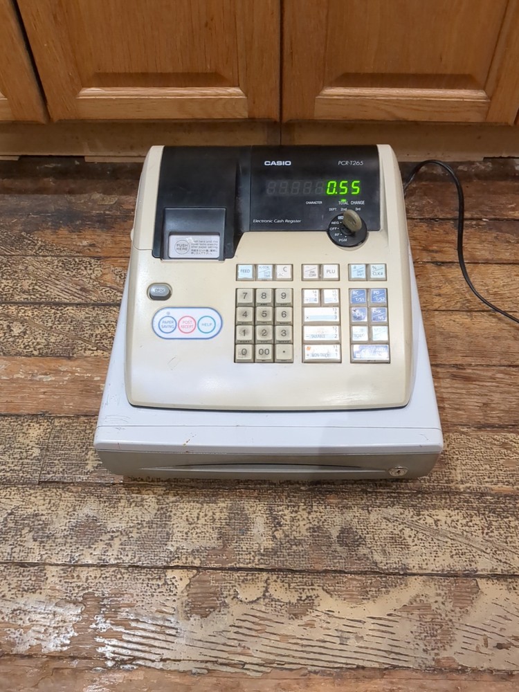 Casio Cash Register Electric PCR-T265