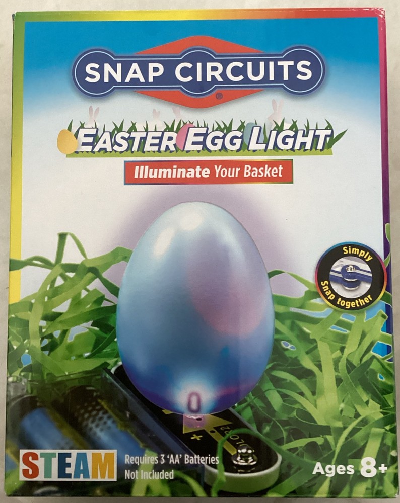 Snap Circuits Easter Egg Light Kit Stem Decorate Illuminate Your Basket Stuffers