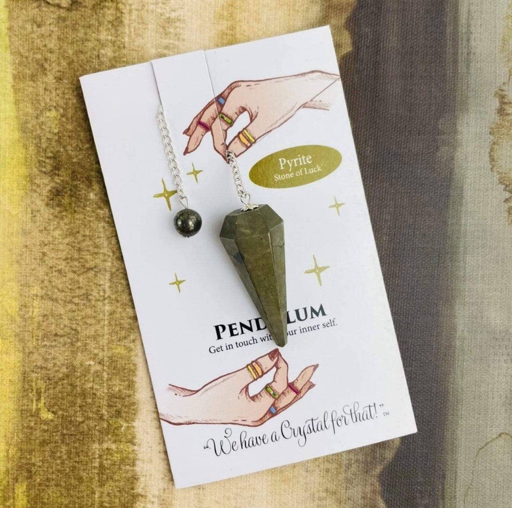 Stone Pendulum On Chain
