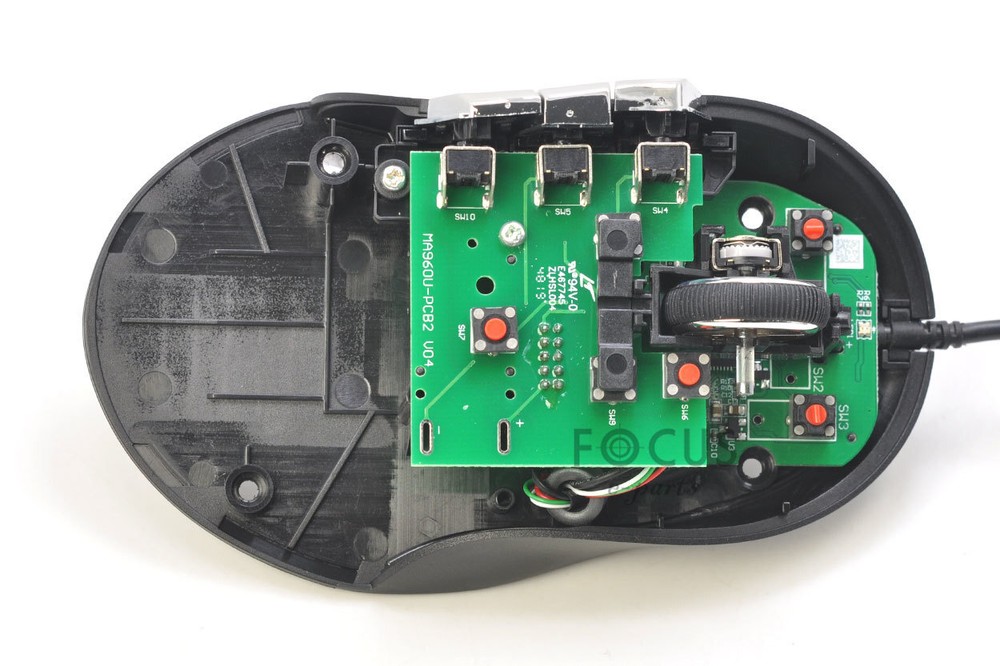 MA960U Original Fujitsu DPI Office Learning Game Notebook Desktop Wired Mouse