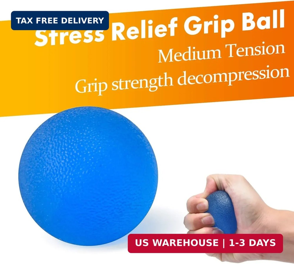 Grip Strength Trainer 7 Pack Adjustable, Finger Stretcher Resistance Extensor Ba