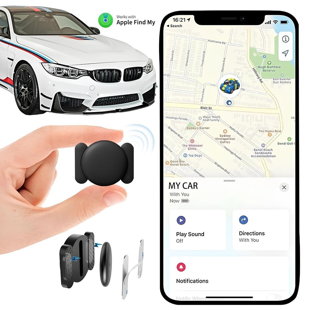 GPS Tracker for Vehicles Car Tracking Device,Mini Hidden for iPhone