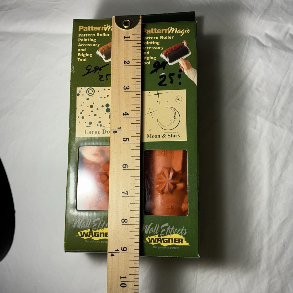 Pattern Magic Wagner Wall Effects Paint Texture Rollers & Edging Tools - NIB (2)