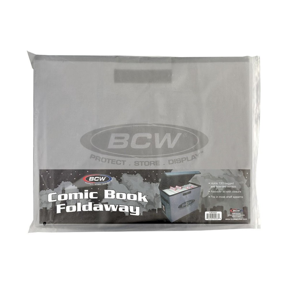 1 BCW Black Comic Book Foldaway Tote