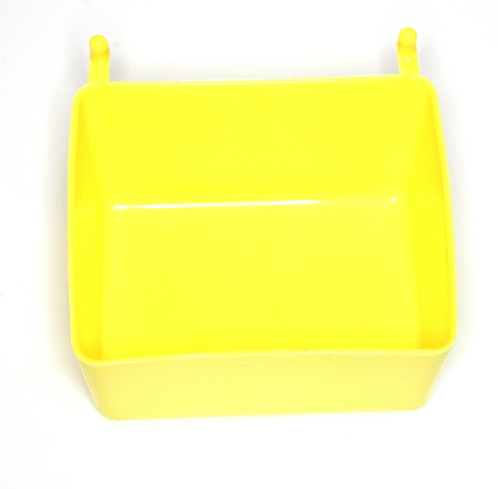 Small Plastic Pegboard Storage / Part Bins - Black Pink Orange Red or Yellow