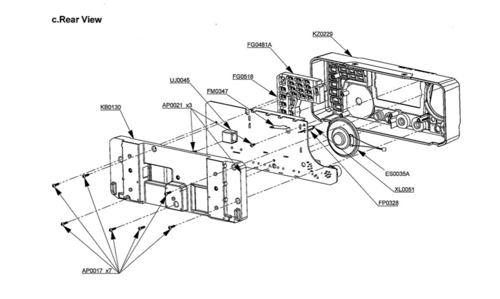 Alinco DX-SR8 Transceiver SERVICE MANUAL