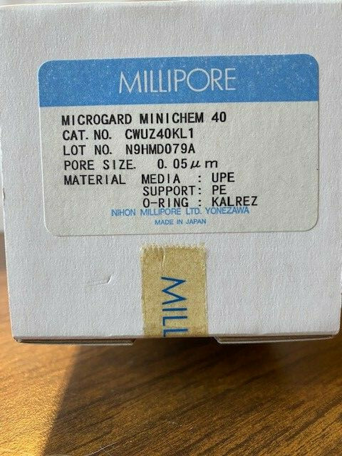 MILLIPORE  FILTER,  CWUZ40KL1 OPTIMIZER