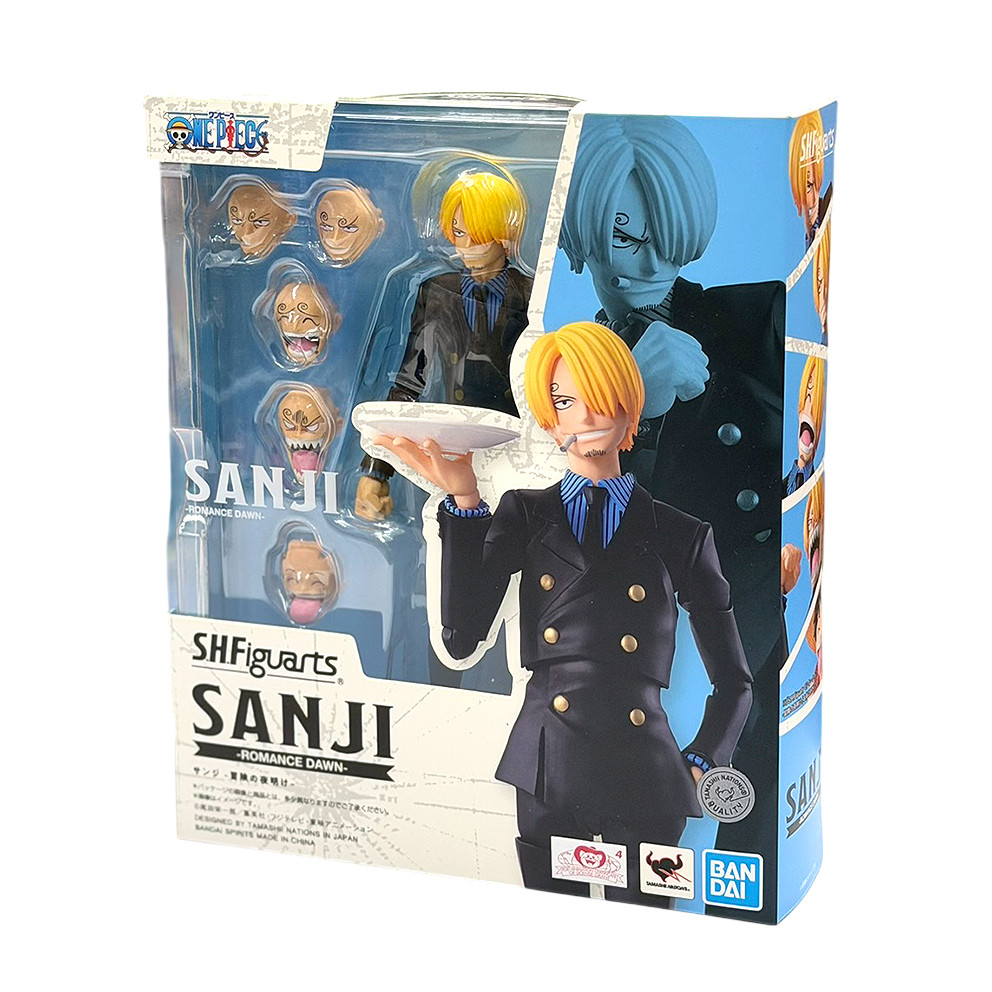 Bandai S.H.Figuarts SHF Action Figure Sanji -ROMANCE DAWN- (One Piece)