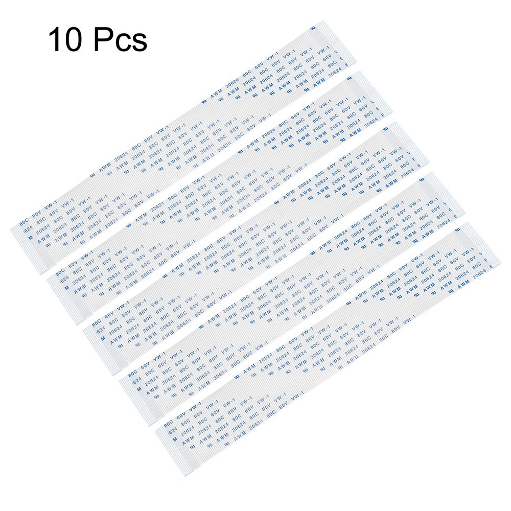 Flat Flex Cable, 45 Pin 150mm FPC FFC Tape Cable 10pcs (Type A)