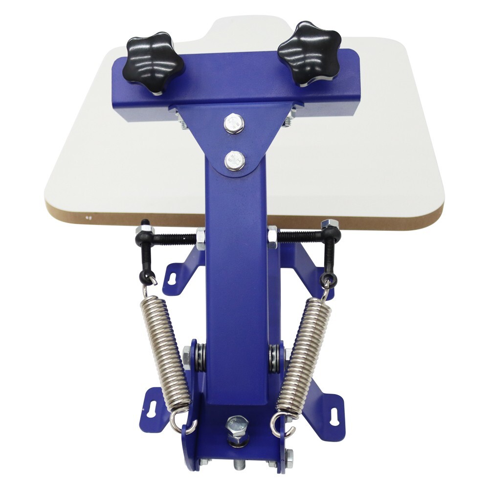 1 Color Screen Printing Press Silk Screen Printer Adjustable Height 22×18''
