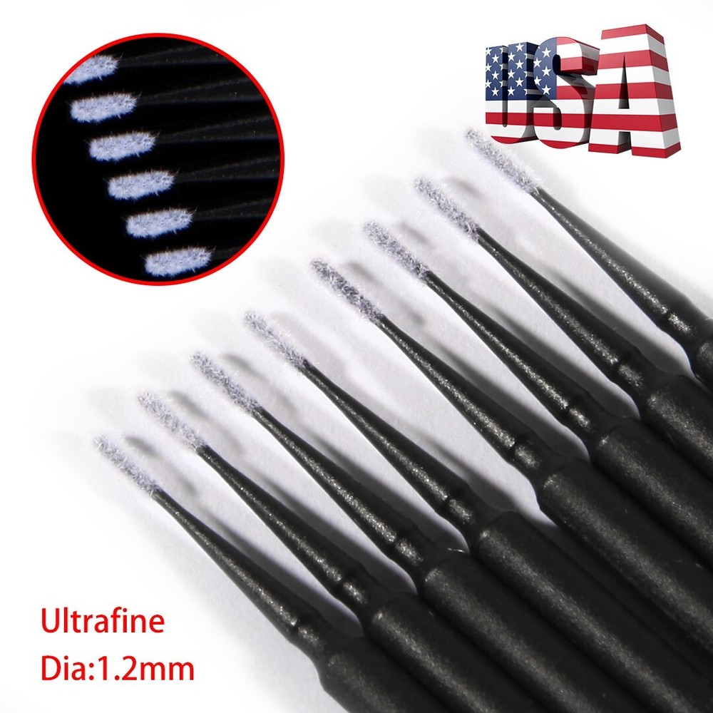 100 Pcs Dental Micro Applicator Disposable Tooth Brush Tips 1.2mm