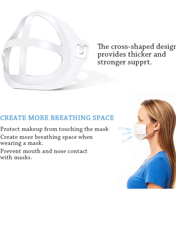 5 PACK OF 3D SILICONE MASK BRACKET