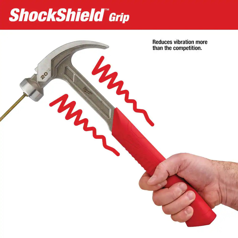 20 Oz. Curved Claw Smooth Face Hammer
