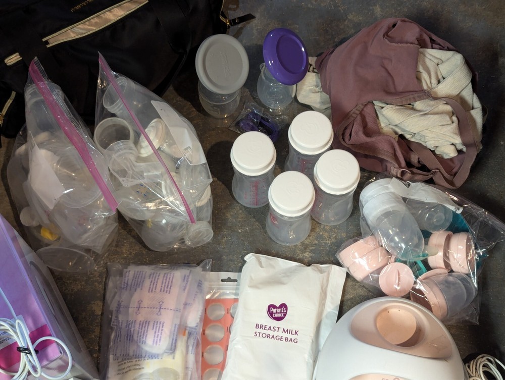 TWO Spectra S2 Plus Double Breast Pumps and Accessories