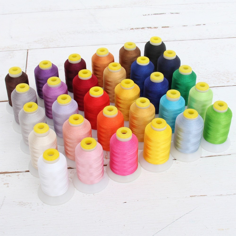 Threadart 60 Weight Micro Embroidery Thread | Fine Line Lettering & Bobbin