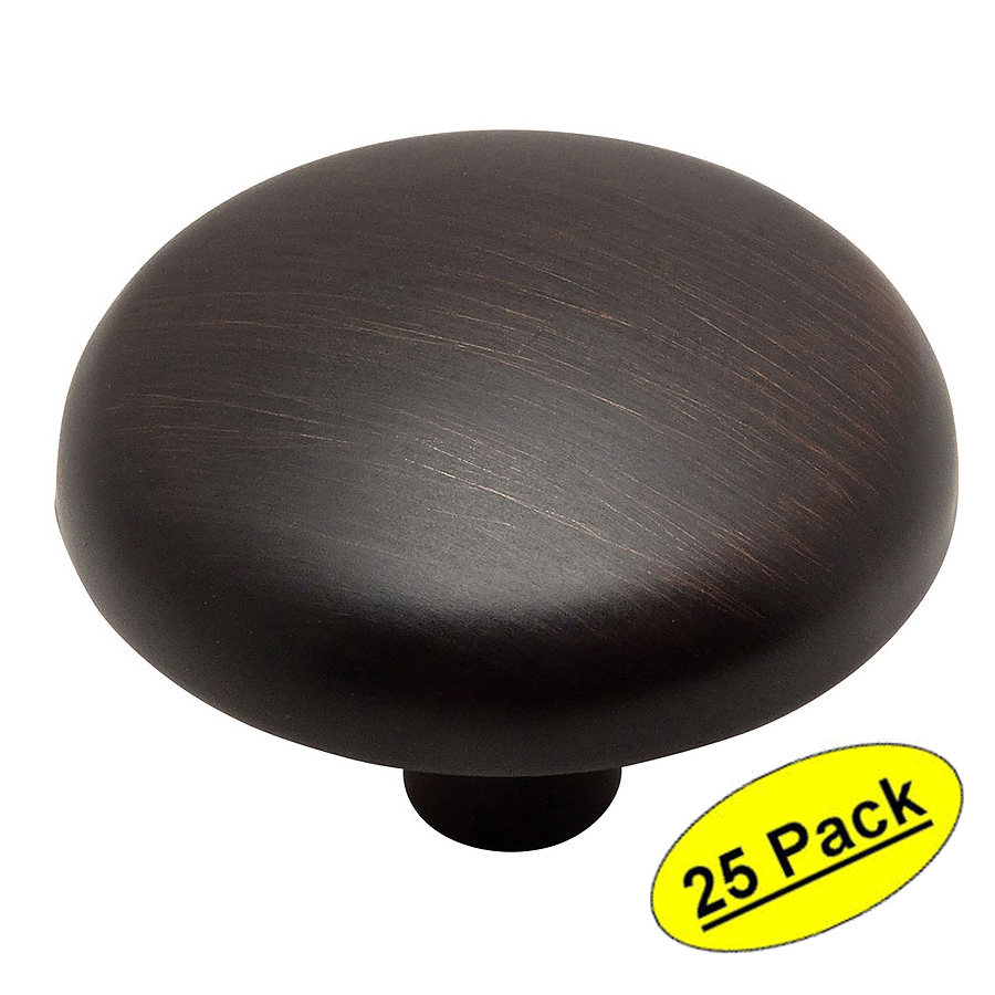 *25 Pack* Cosmas Cabinet Hardware Oil Rubbed Bronze Knobs #1701ORB