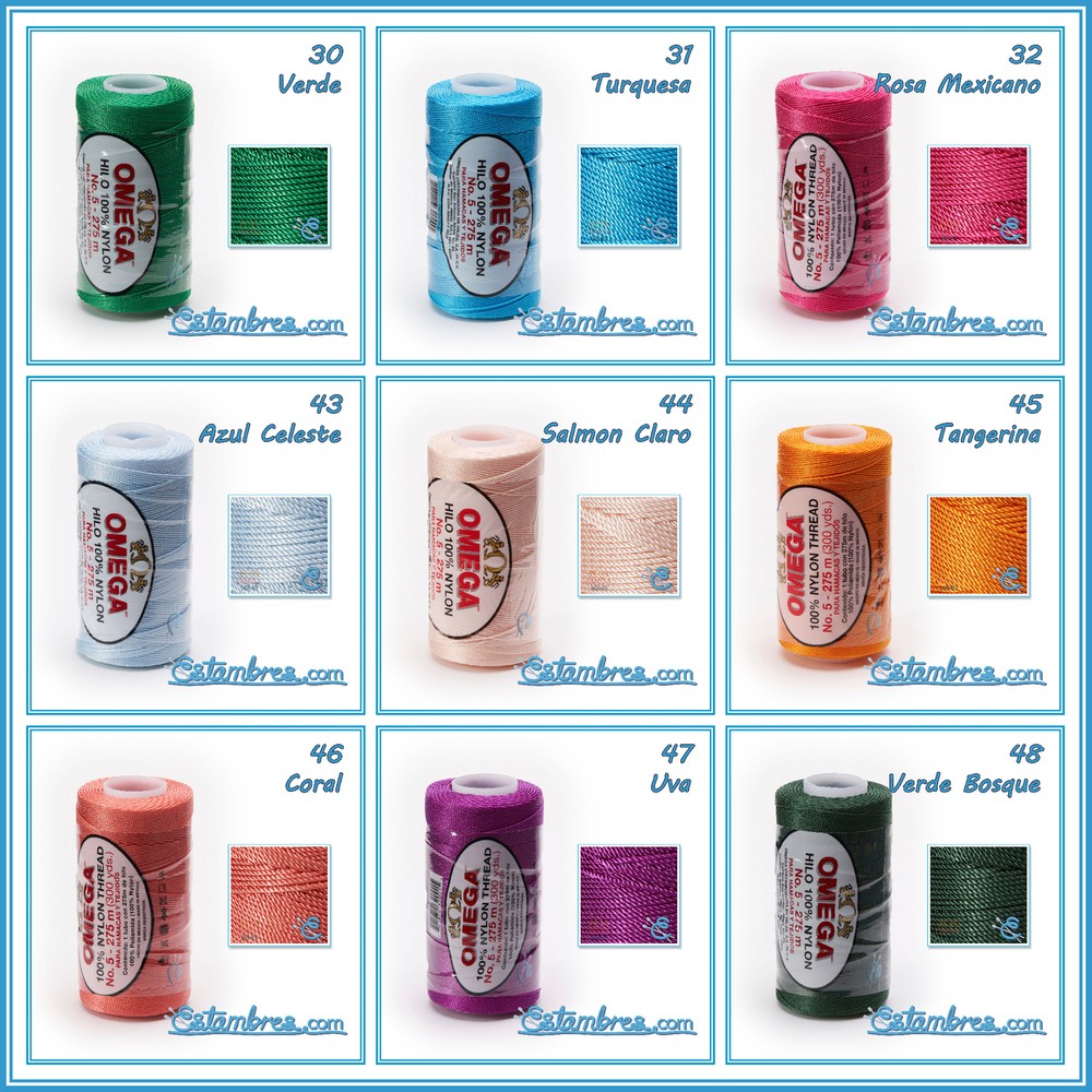 NYLON NO.5 by Omega - Strong 100% Nylon String Cord