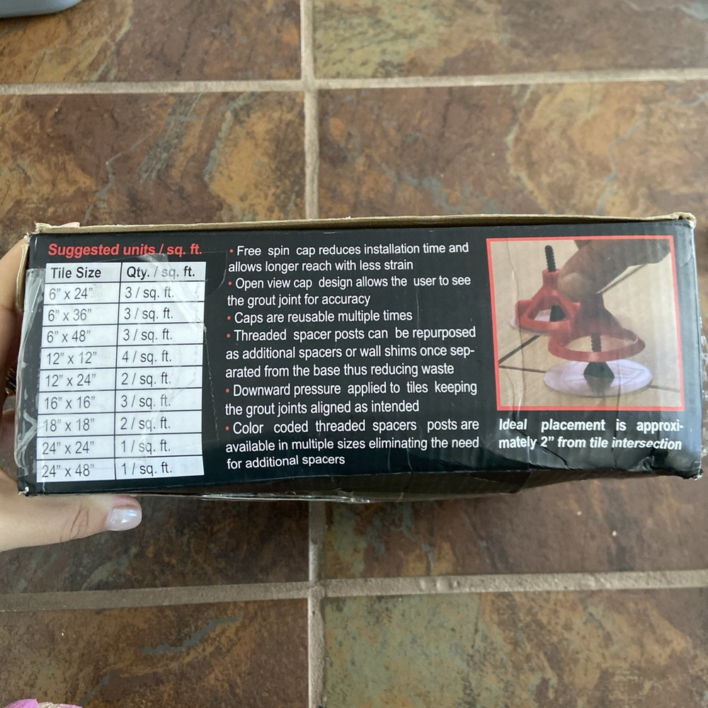 Spin Doctor Tile Lippage Control System