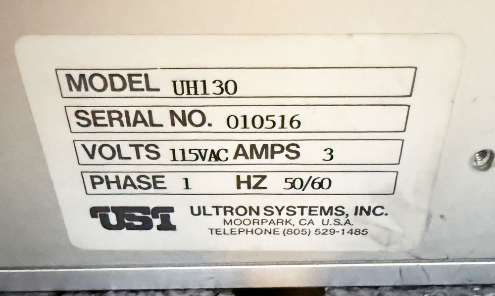 Ultron Systems UH130 Die Matrix Expander w/Outer Grip Ring UH-130