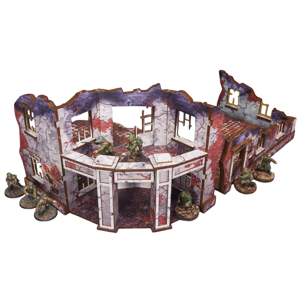 WW2 Ostfront Stalingrad Univermag Front (with balcony) (2)