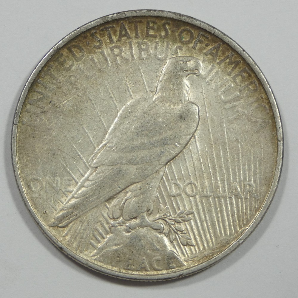 1927-D Peace Dollar EXTRA FINE Silver Dollar