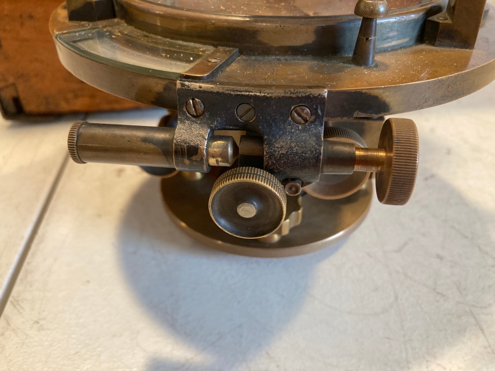 1906 KEUFFEL & ESSER SURVEYOR TRANSIT THEODOLITE ORIGINAL BOX