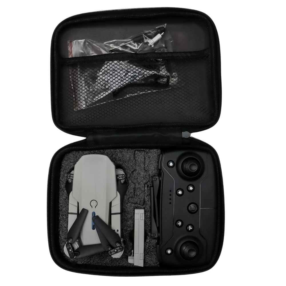 Gray 12" E88 RC Drone Fun No App Connection No Camera ONLY Flies w/ Controller