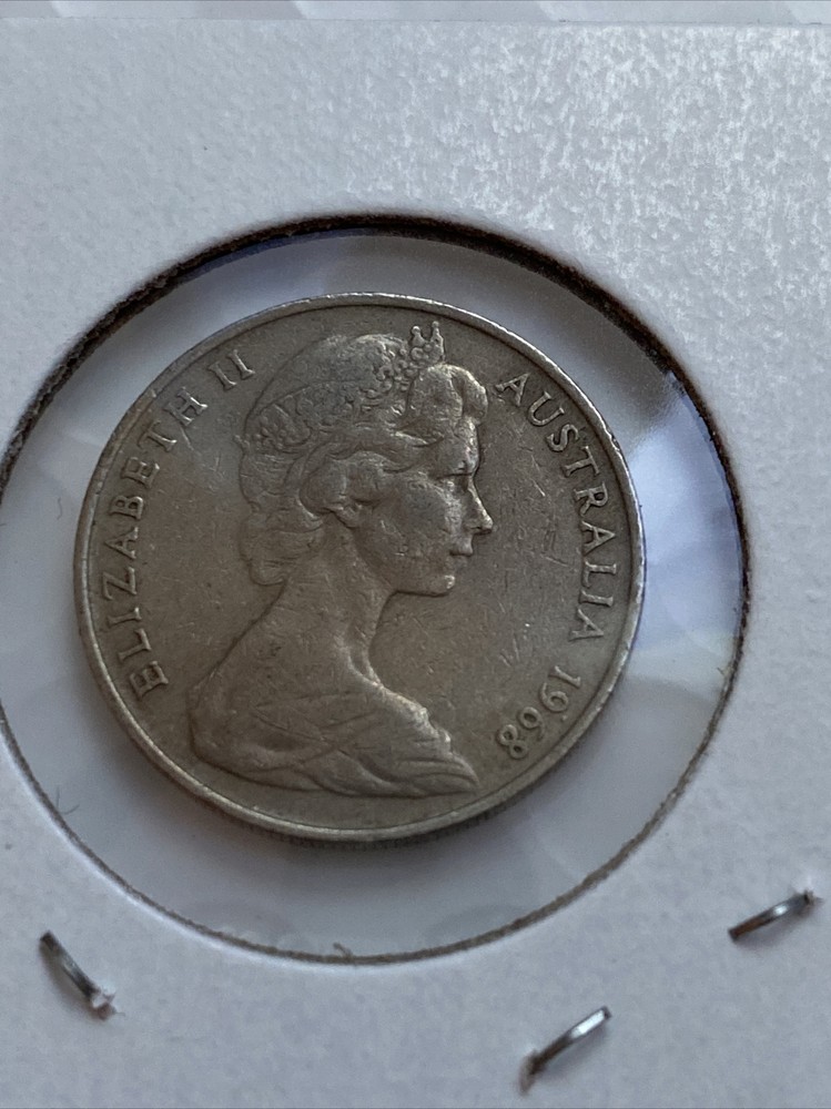 Australia 10 Cents 1968 Coin B7