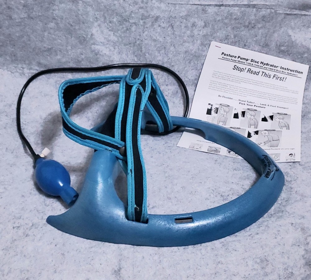 POSTURE PUMP PROFESSIONAL CERVICAL TRACTION EXERCISER  SPINE TRAINER