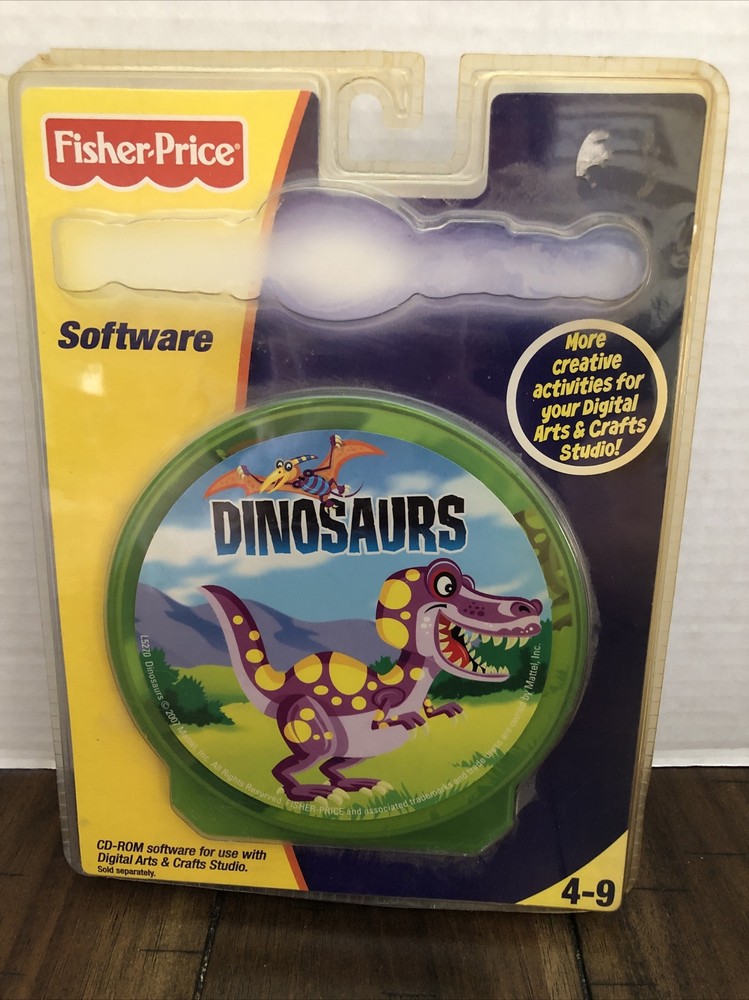 Fisher-Price Dinosaurs Digital Arts & Crafts Studio Software