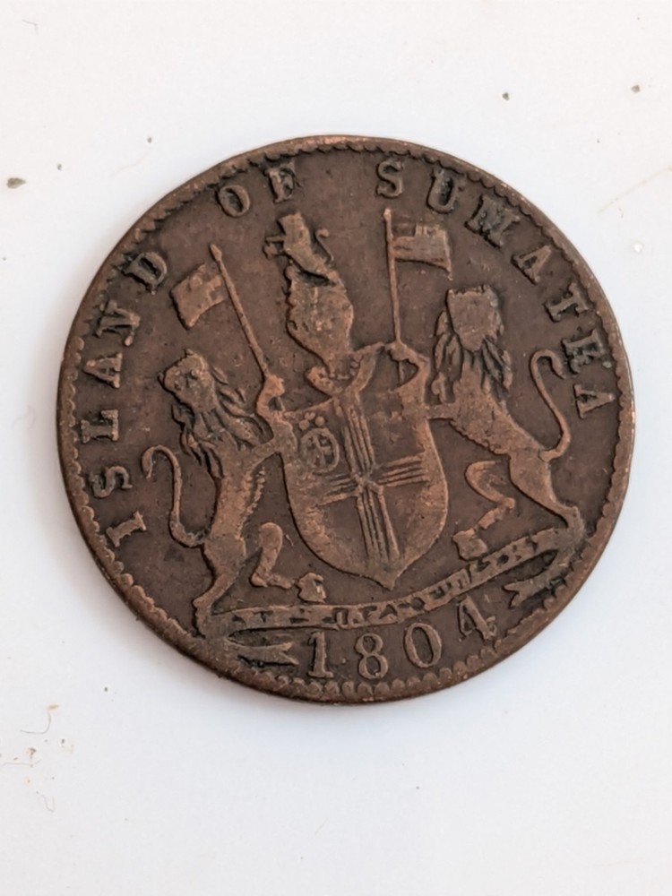 1804 Sumatra 1 Keping Token