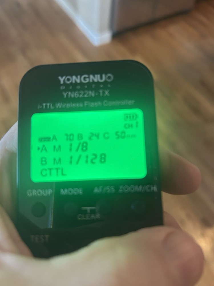 YONGNUO Digital Wireless Flash Trigger Transceivers + Flash Controller *NIKON*