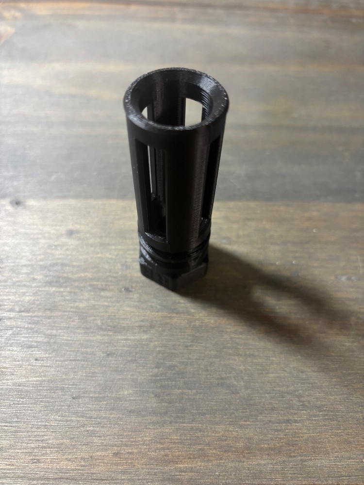 Airsoft muzzle flashhider 14mm CCW (2 pack)