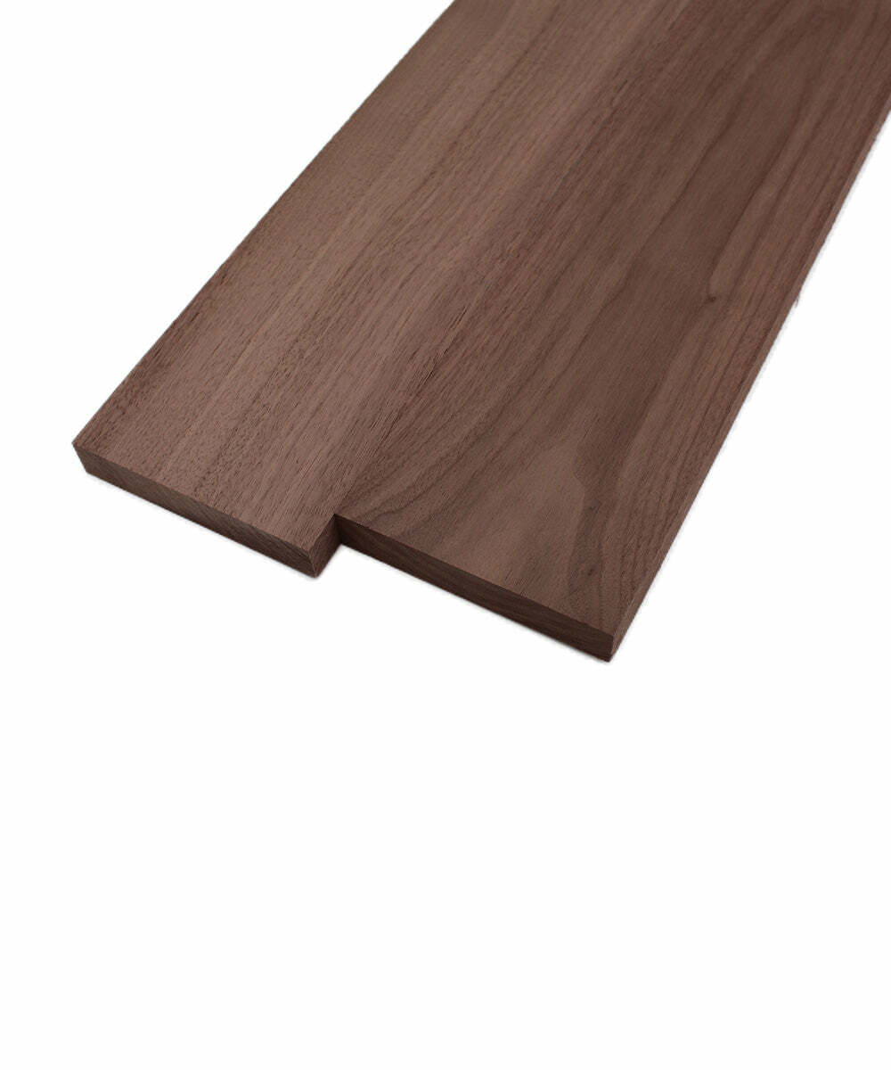 Black Walnut Lumber Board - 3/4" x 4" (2 Pcs)