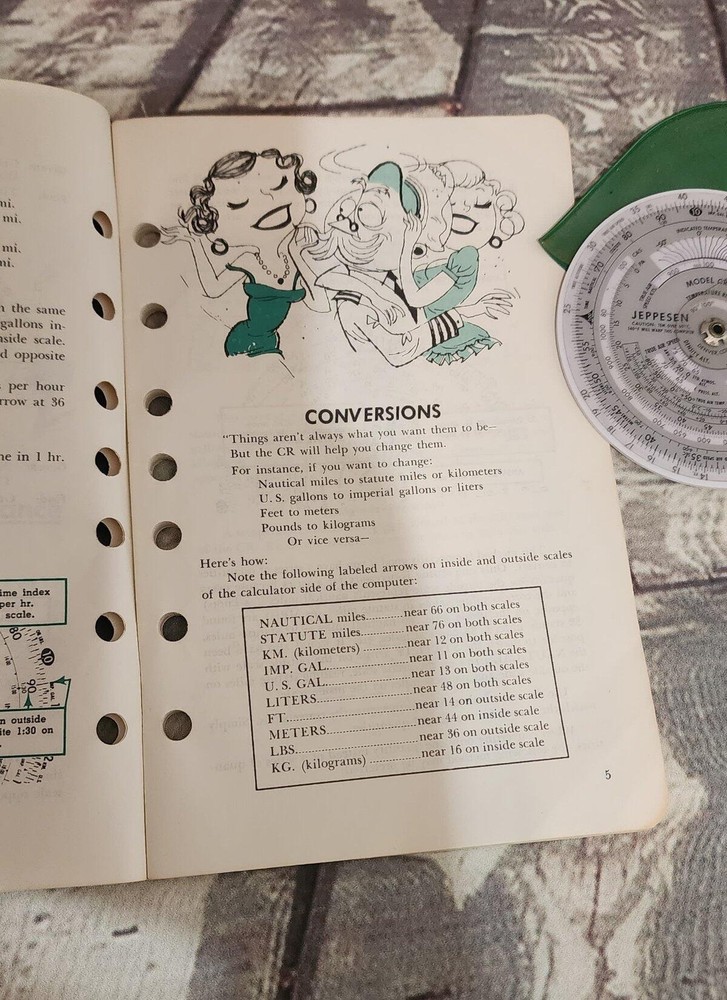 Vintage Jeppsen and Jepco Pilot Tools