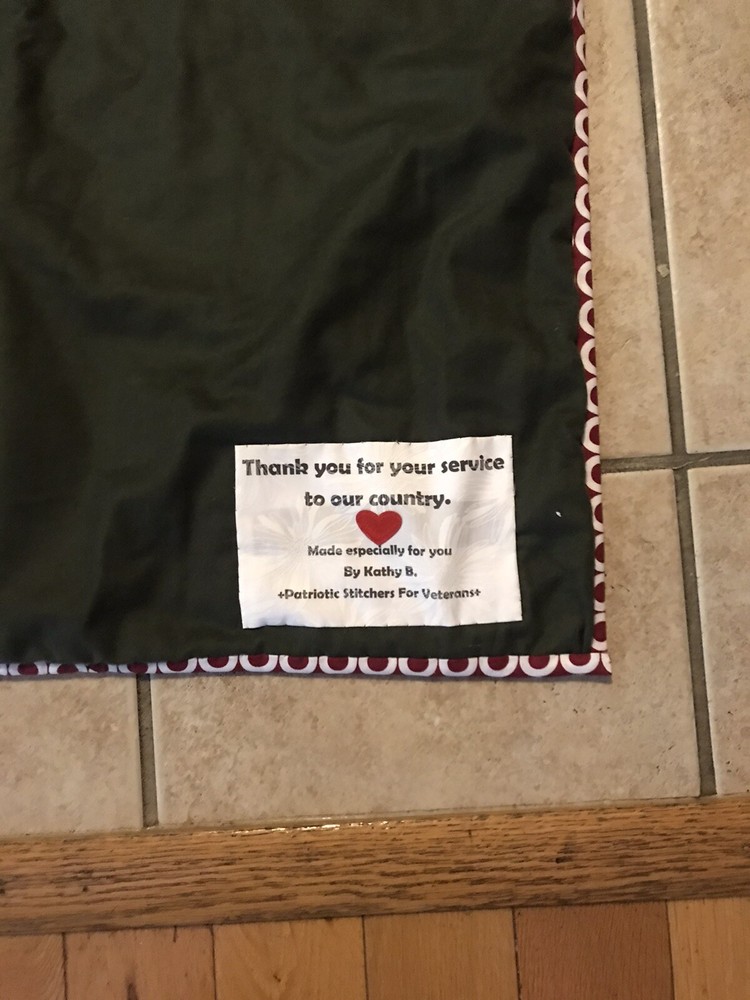 Quilt 4’x5’ Handmade Veterans