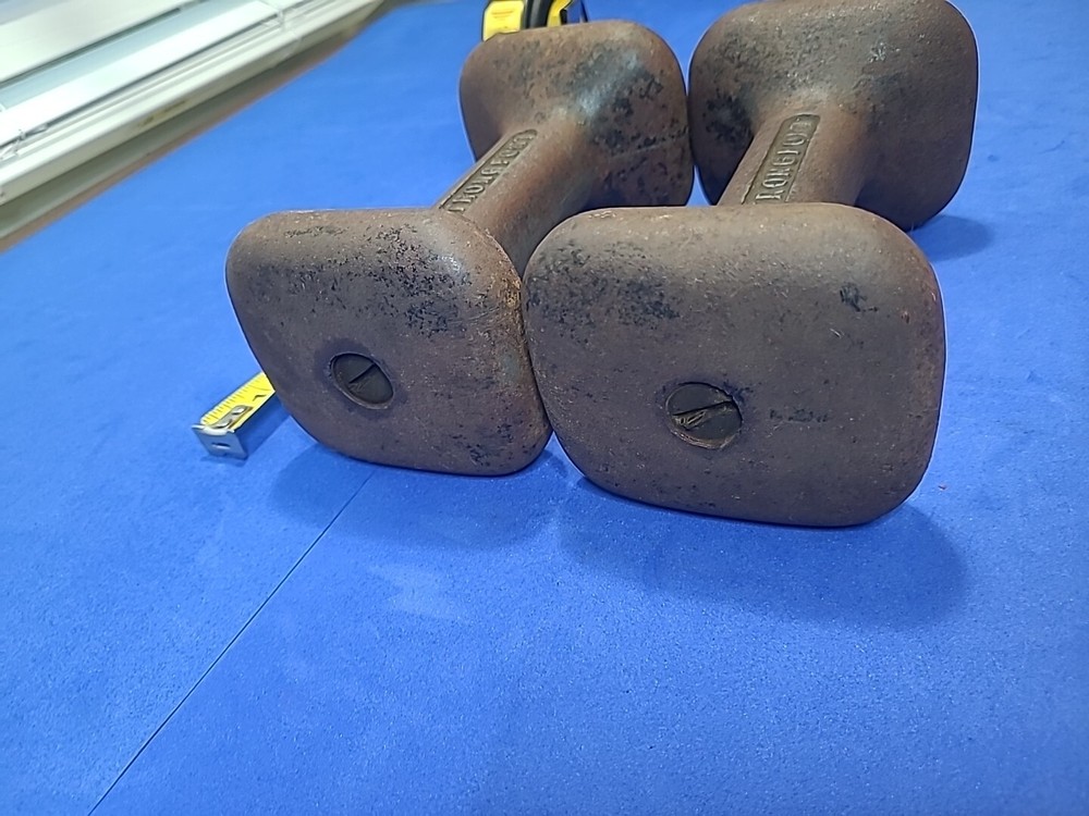 Strongfort Square Loadable Fillable Dumbbells