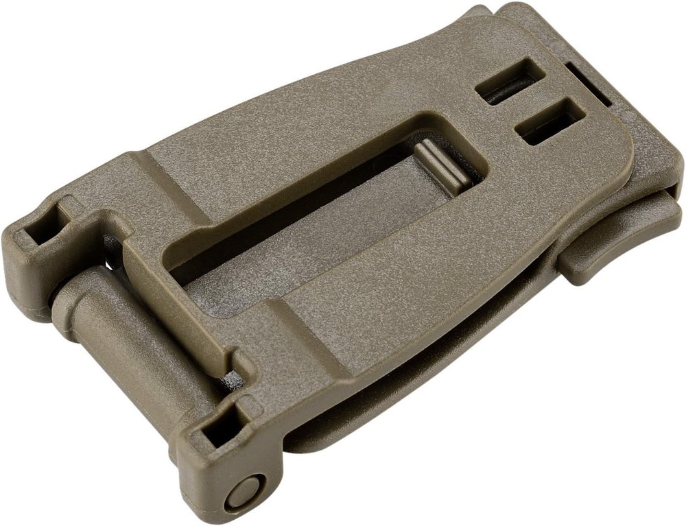 BOOSTEADY Multipurpose MOLLE Clip Tactical 10 Pcs Plastic Clips (Brown)