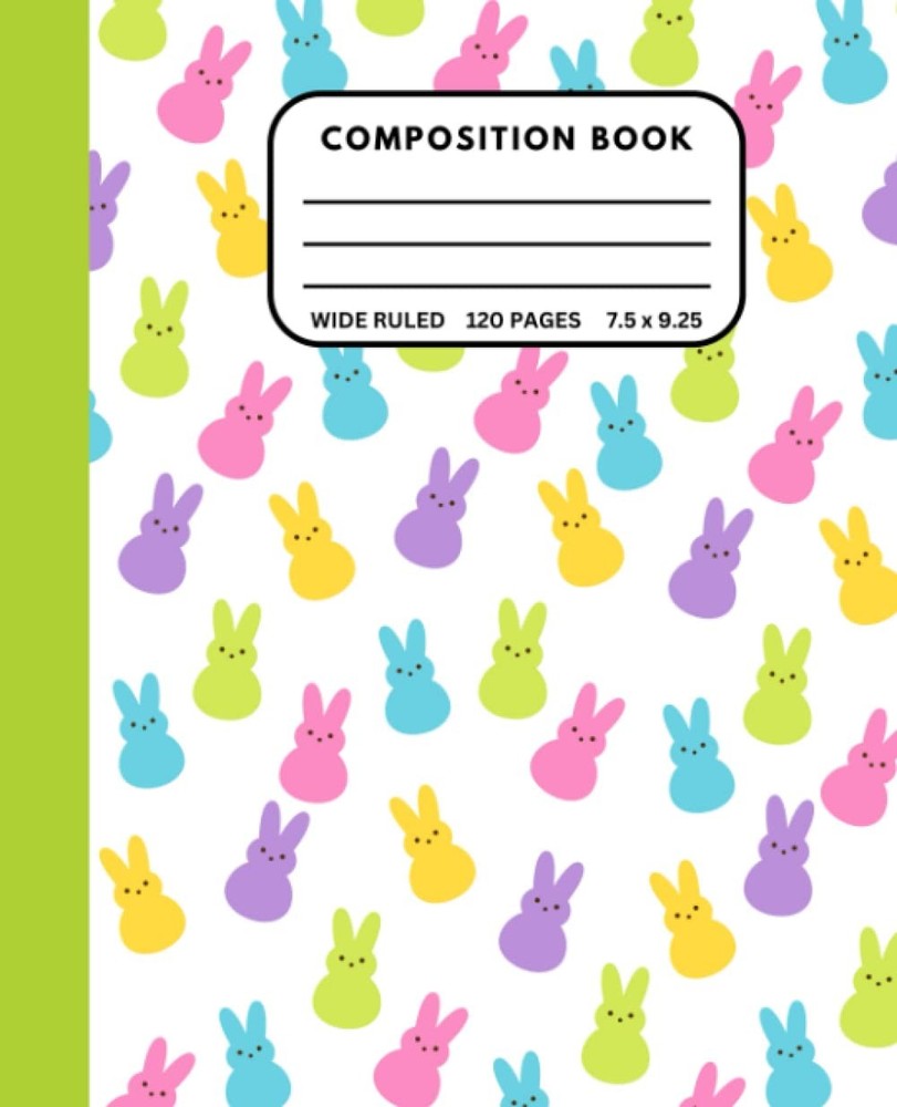 Peeps Composition Notebook: Fun Notebook Designs for writing, drawing, doodling,
