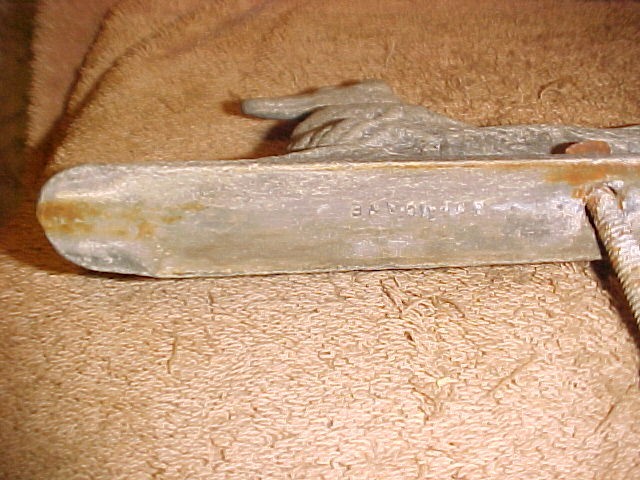 VINTAGE MATCHED SET OF 2 HURRICANE FENCE METAL GATE TOPPERS ***