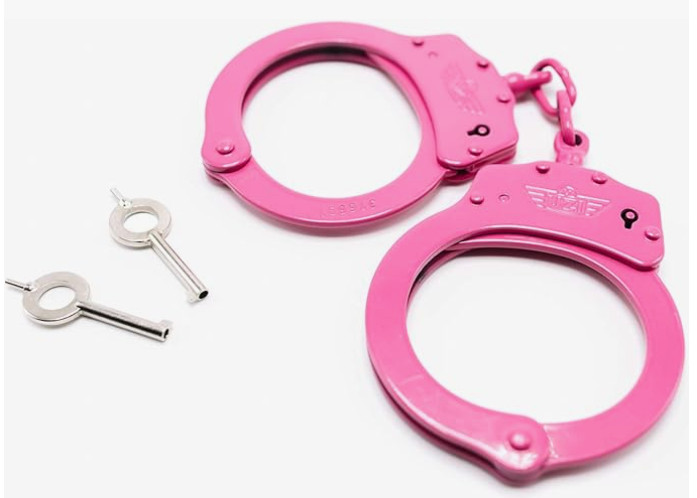 UZI Law Enforcement Security Grade Handcuffs – Pink