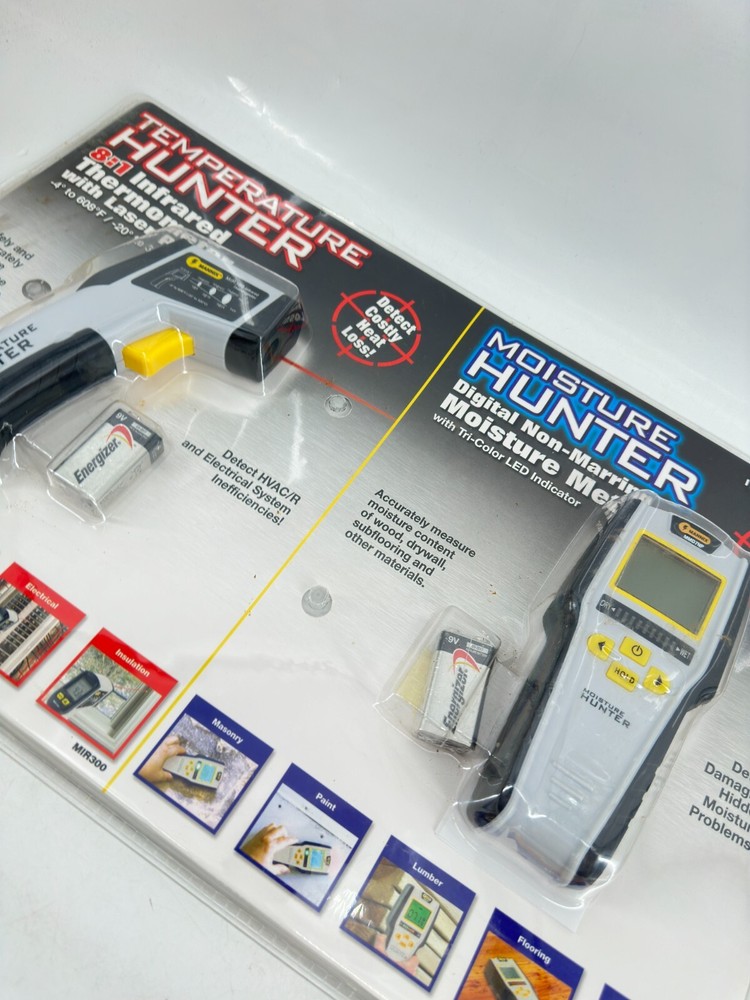 Mannix Temperature Hunter and Moisture Hunter 2 pack