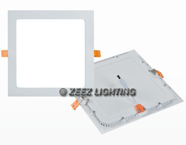 10 Pack 20W 9-Inch Square Cool White Canless LED Recessed Ceiling Panel Light