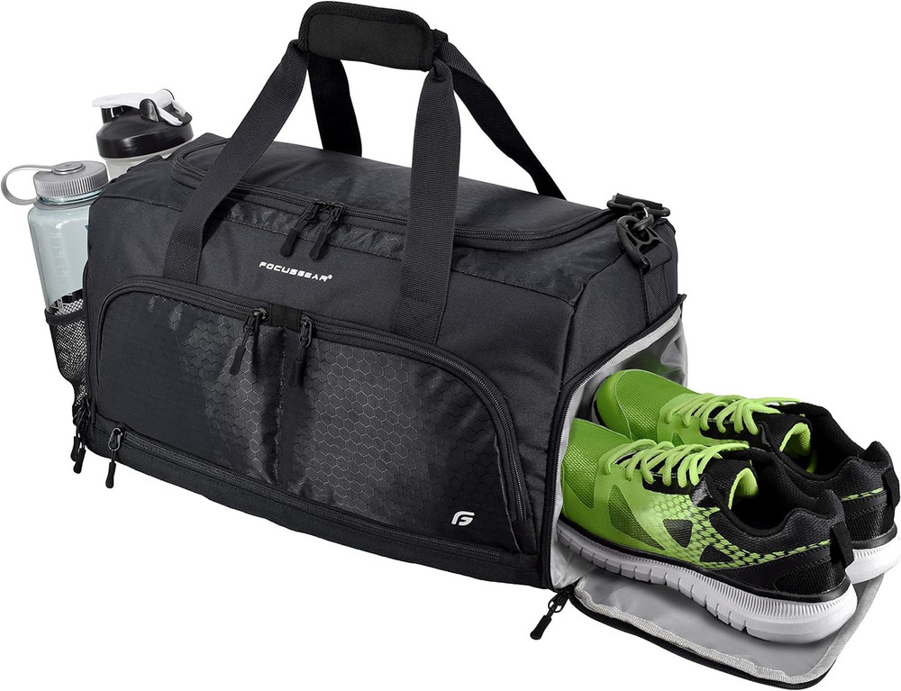 Ultimate Gym Bag 2.0: the Durable Crowdsource Designed Duffel Bag with 10 Optima