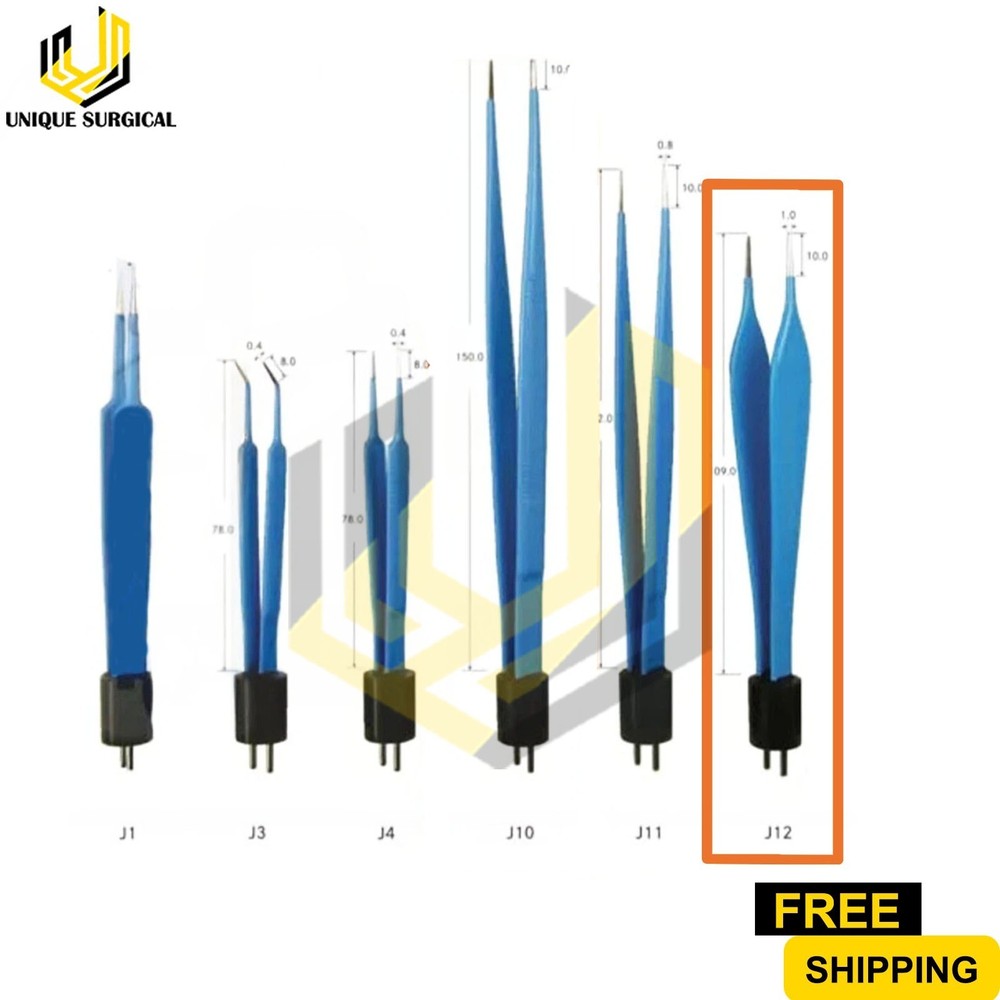 Ellman Surgitron J12 Bipolar Forceps REUSABLE