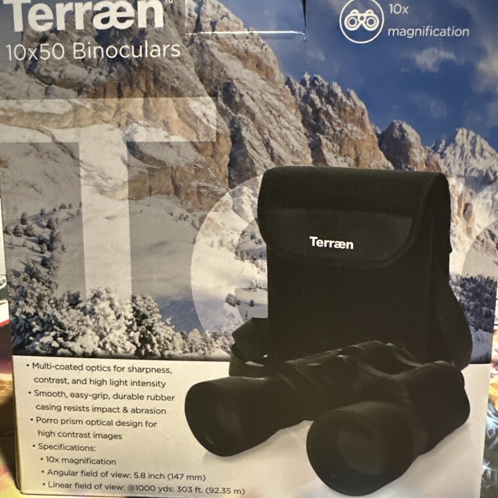 Terraen 10x50 Binoculars