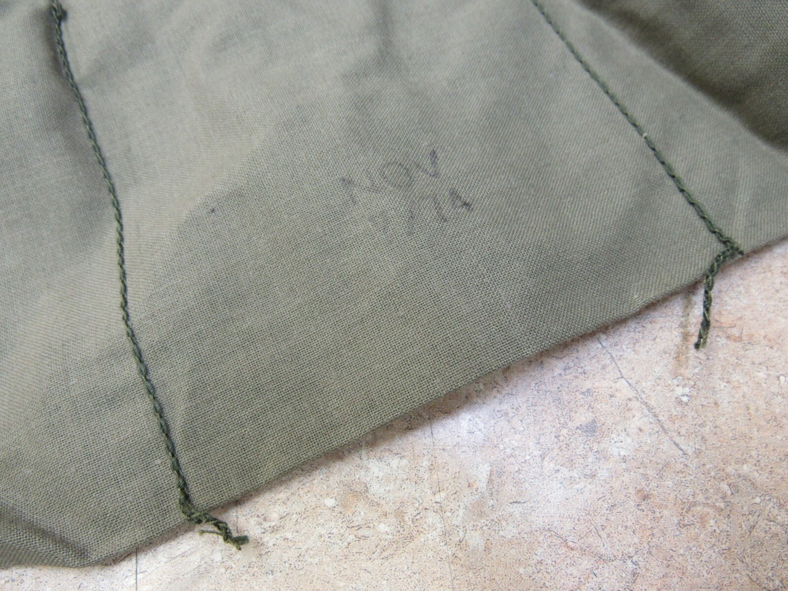 US VIETNAM ERA 7 POCKET AMMO BANDOLIER 1974 DATED UNISSUED US ARMY USMC 223