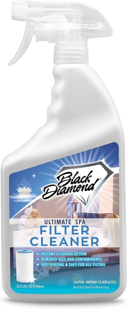 Black Diamond Stoneworks Ultimate Spa Filter Cleaner Fast-Acting 1-Quart